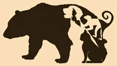 Illusion d'optique avec cinq animaux : lequel voyez-vous en premier et qu'est-ce que cela révèle sur votre personnalité ?