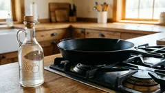 Pourquoi les ménagères expérimentées graissent la poêle avec du vinaigre avant de faire frire : une vieille astuce de cuisine