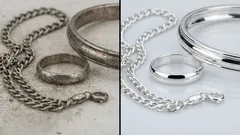 Quelques pulvérisations suffisent pour que vos bijoux retrouvent leur éclat d'origine. Je n'achète plus de bijoux coûteux.